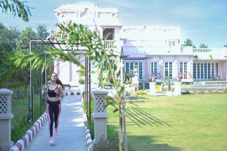 Morning View at The Kesari Bagh