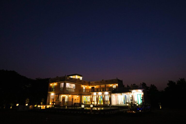 Manesar farmhouse Night View